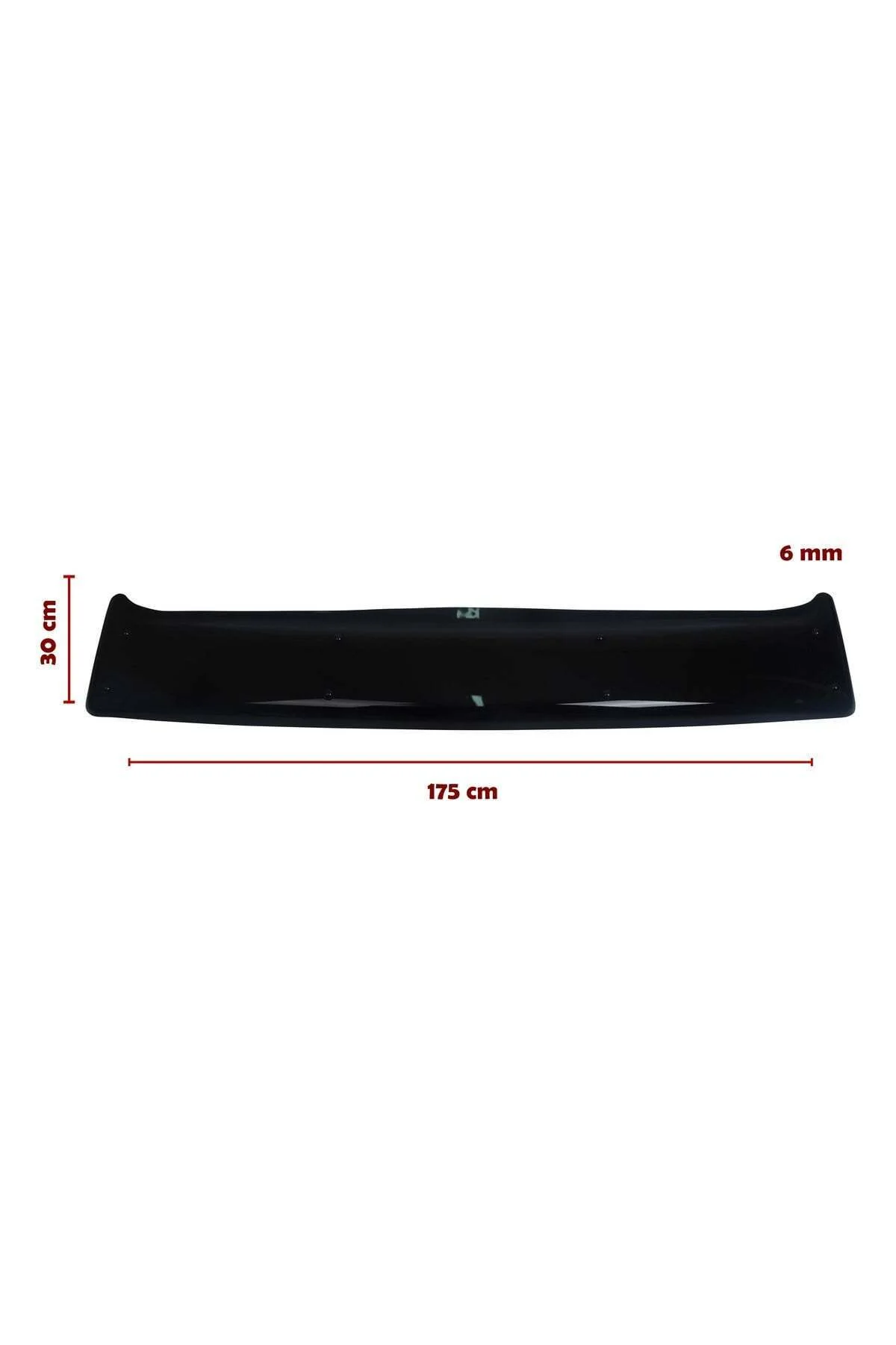 Volkswagen Crafter 2006-2012 Uyumlu Ön Cam Dış Güneşlik (Sunvisor) ABS Siyah - Görsel 2
