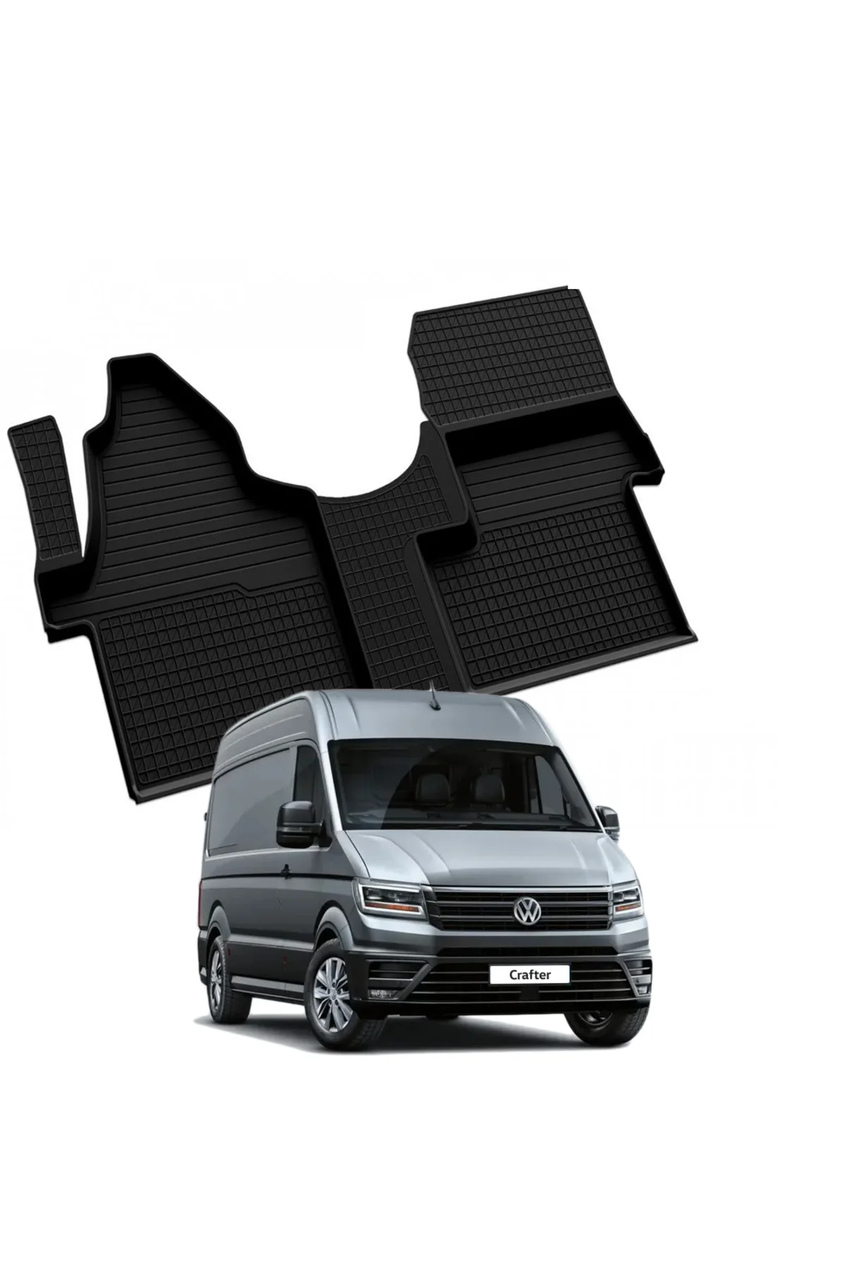 VOLKSWAGEN CRAFTER (ÖN TEK KOLTUK) 2006-2024 Model Yılları İçin Uyumlu Yeo 4D Havuzlu Paspas Takımı Fiyatı, Yorumları ve Özellikleri
