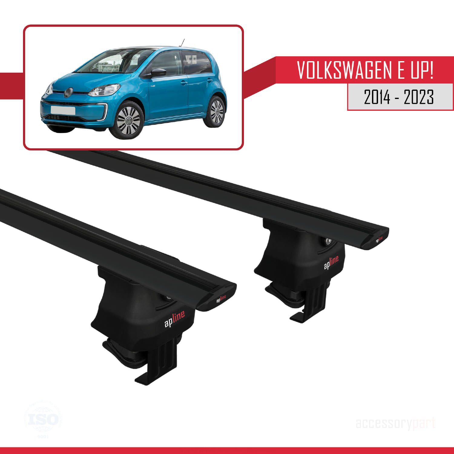 Volkswagen E Up! 2014-2023 Arası ile uyumlu ACE-4 Ara Atkı Tavan 