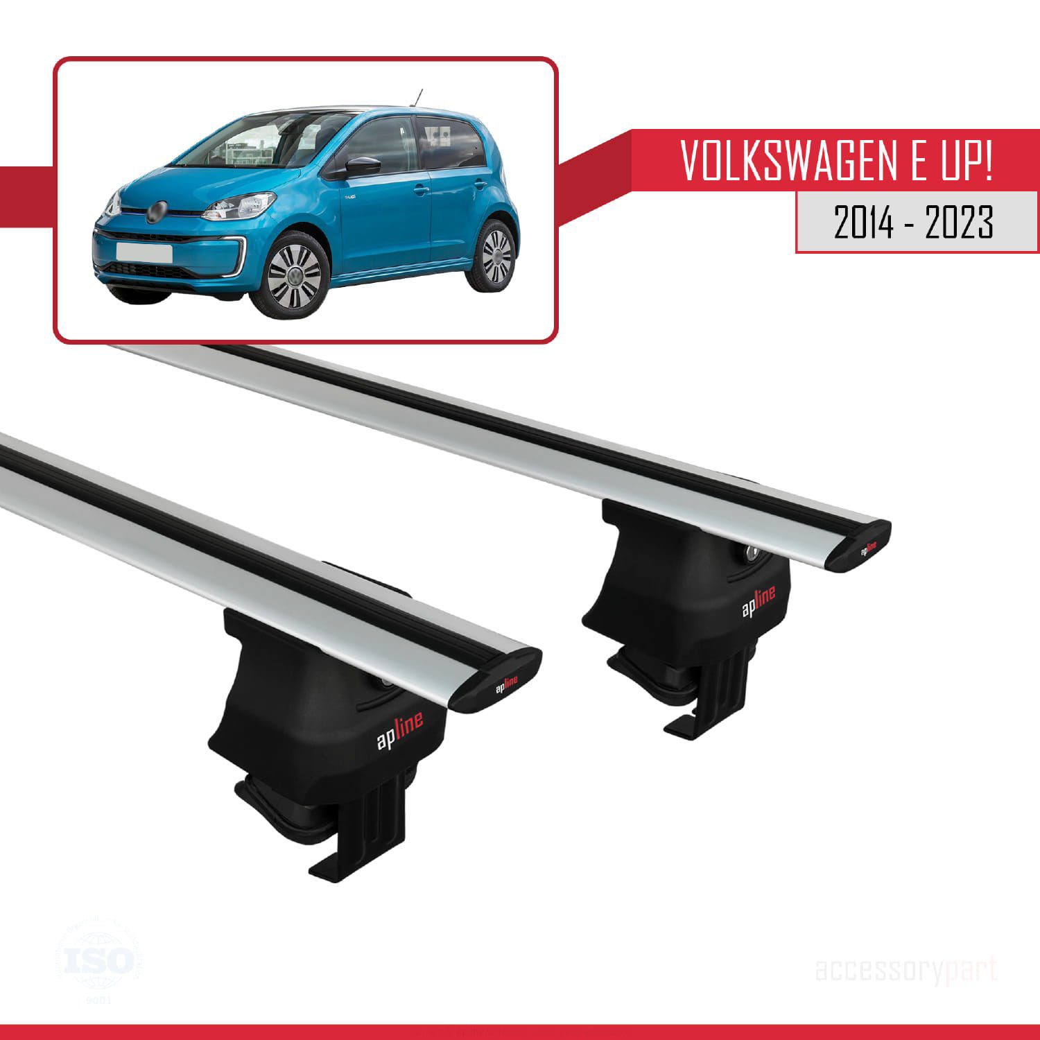 Volkswagen E Up! 2014-2023 Arası ile uyumlu ACE-4 Ara Atkı Tavan 