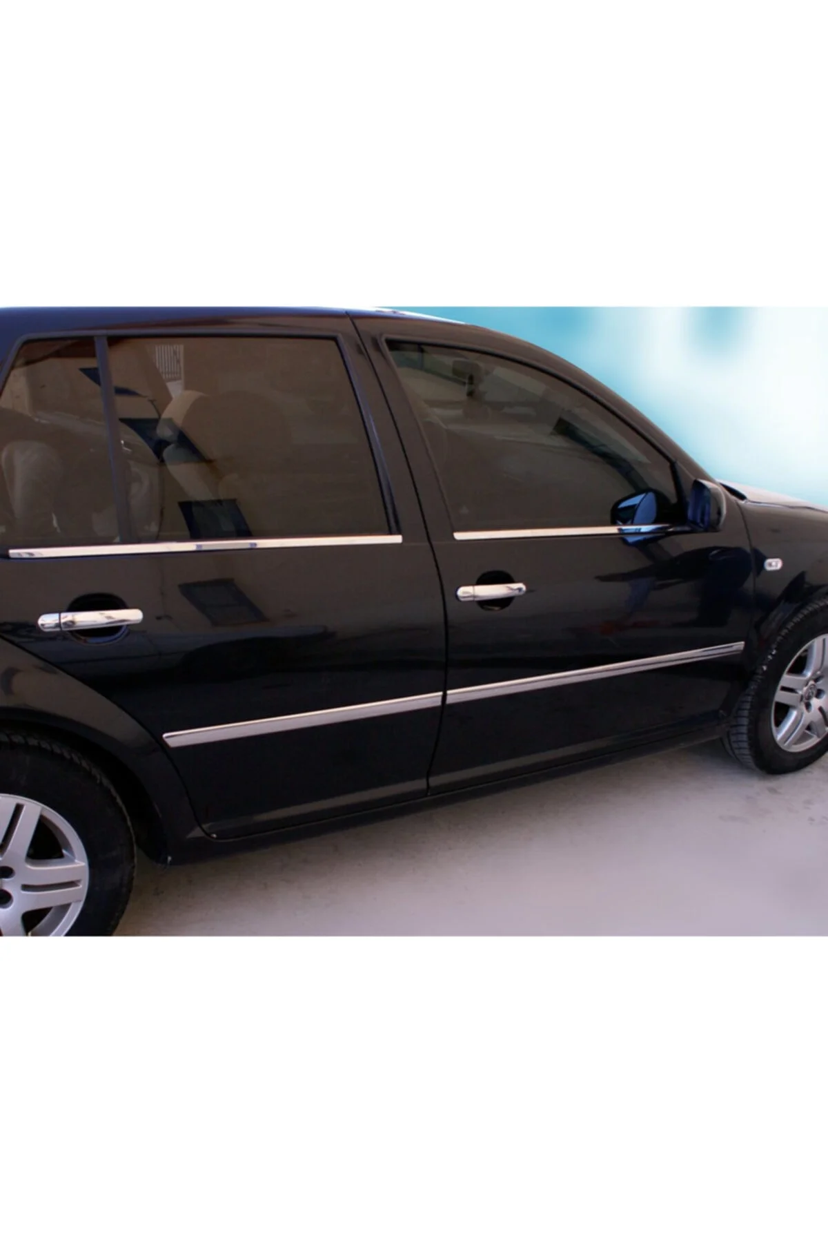 Volkswagen Golf 4 Uyumlu Krom Yan Kapı Çıtası 1998-2005