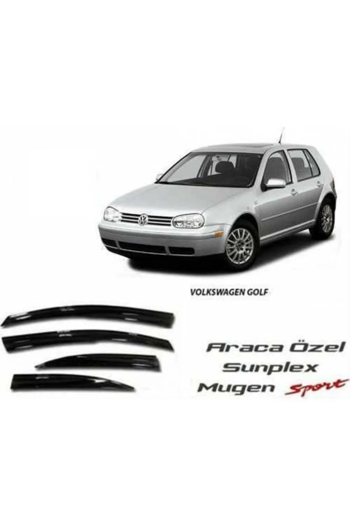 Volkswagen Golf 5-6-7 (2003-2019) 4lü Cam Rüzgarlığı