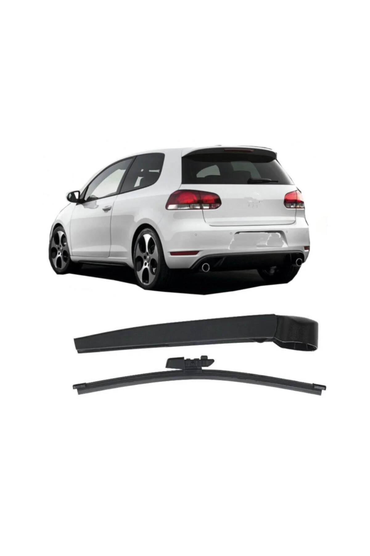 Volkswagen Golf (6) Arka Silecek Kolu Ve Süpürge Takımı 2009-2013