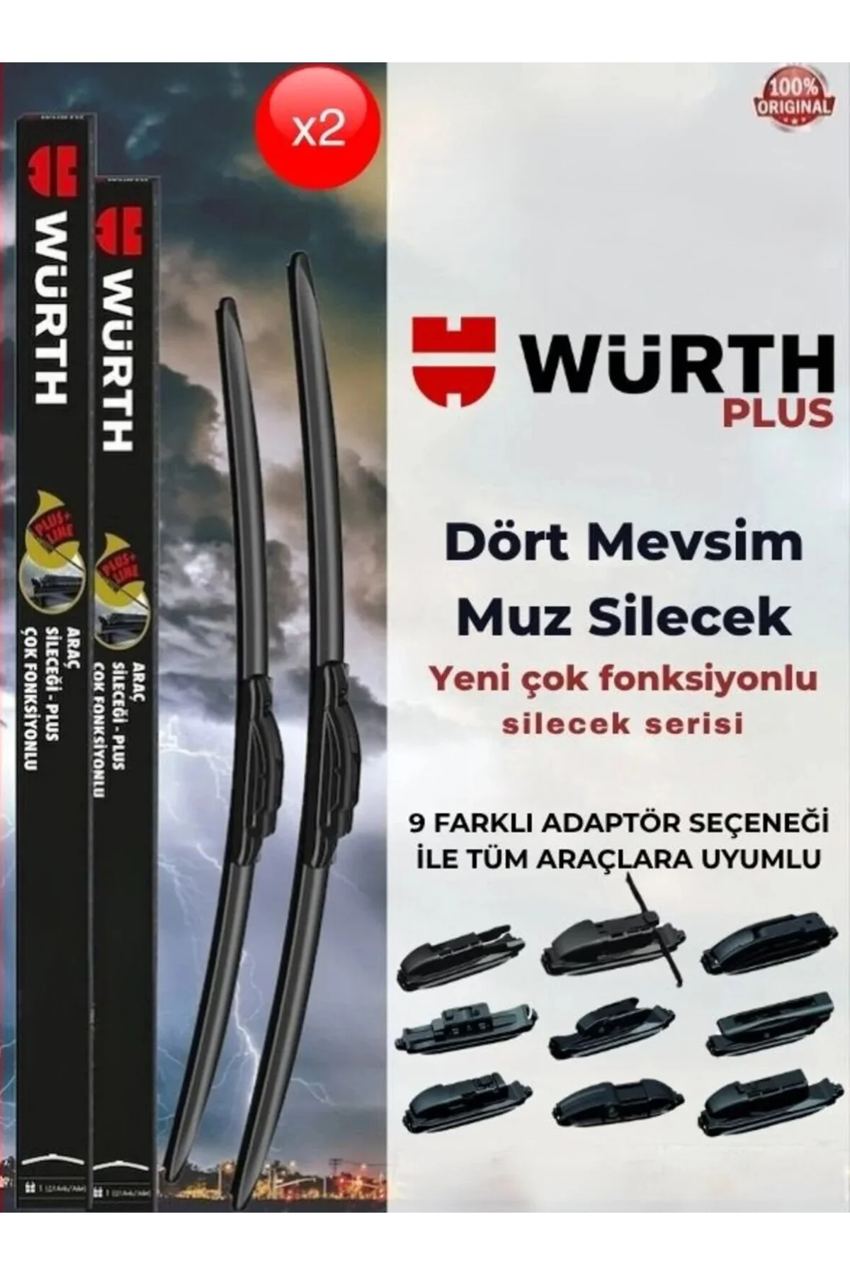Volkswagen Golf 6 Muz Ön Cam Silecek Takımı 2008-2012 Model Uyumludur Fiyatı, Yorumları ve Özellikleri