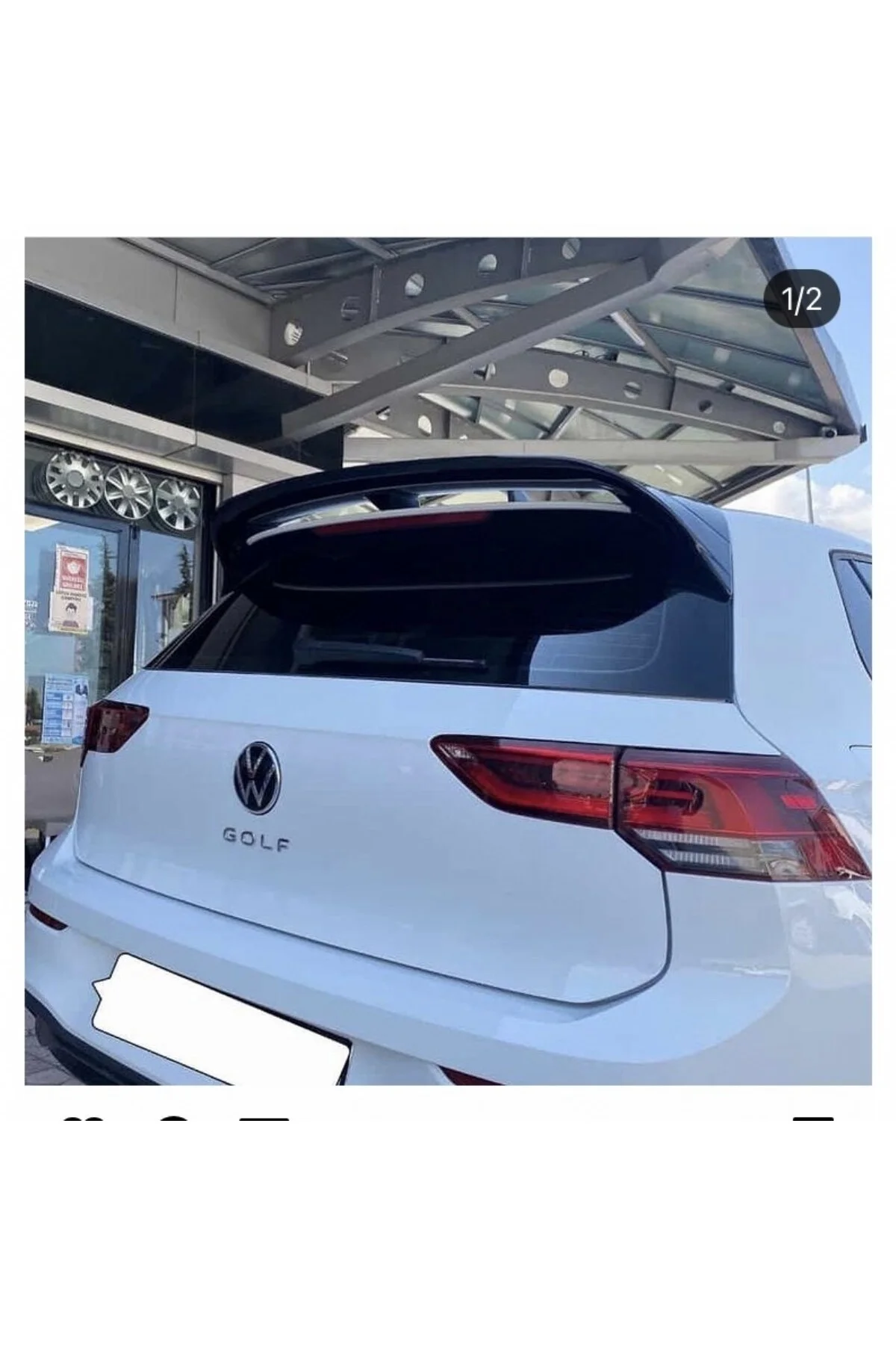 VOLKSWAGEN GOLF 8 ASTARLI SPOILER (TEK AYAK) VOLKSWAGEN GOLF 8 ASTARLI SPOILER (TEK AYAK)