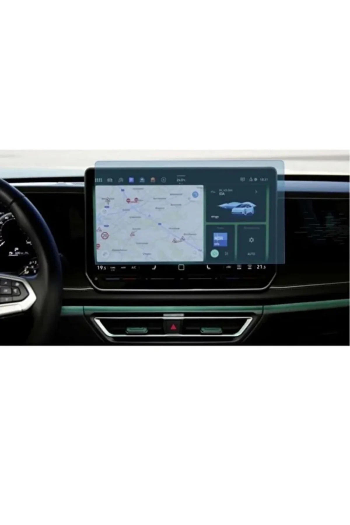 Volkswagen Golf 8.5 10.3 Inç Multimedya Ekran Koruyucu Nano 2024 