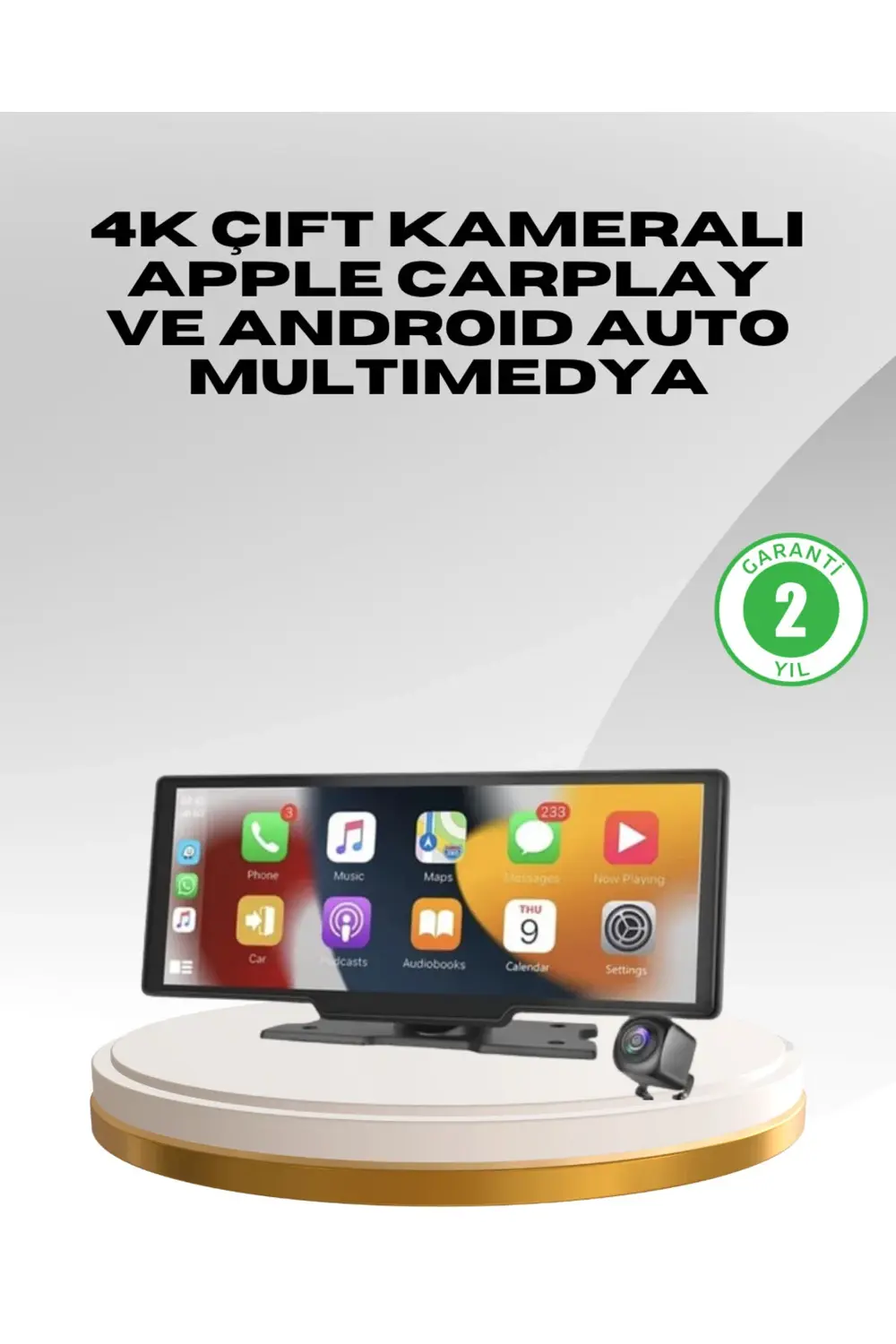 Volkswagen Golf Polo Passat Uyumlu 10.26” CarPlay Android Auto Ek