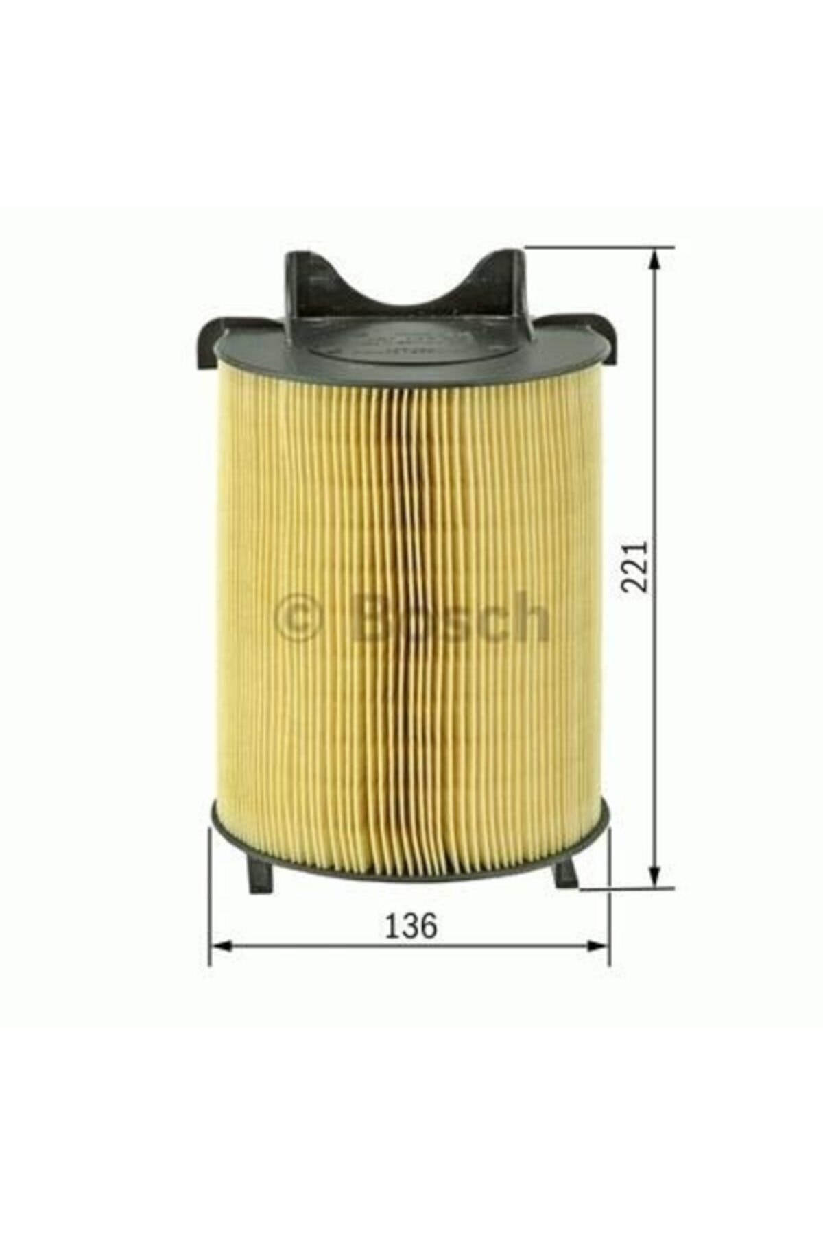 Bosch Volkswagen Golf V Uyumlu Hava Filtresi Marka