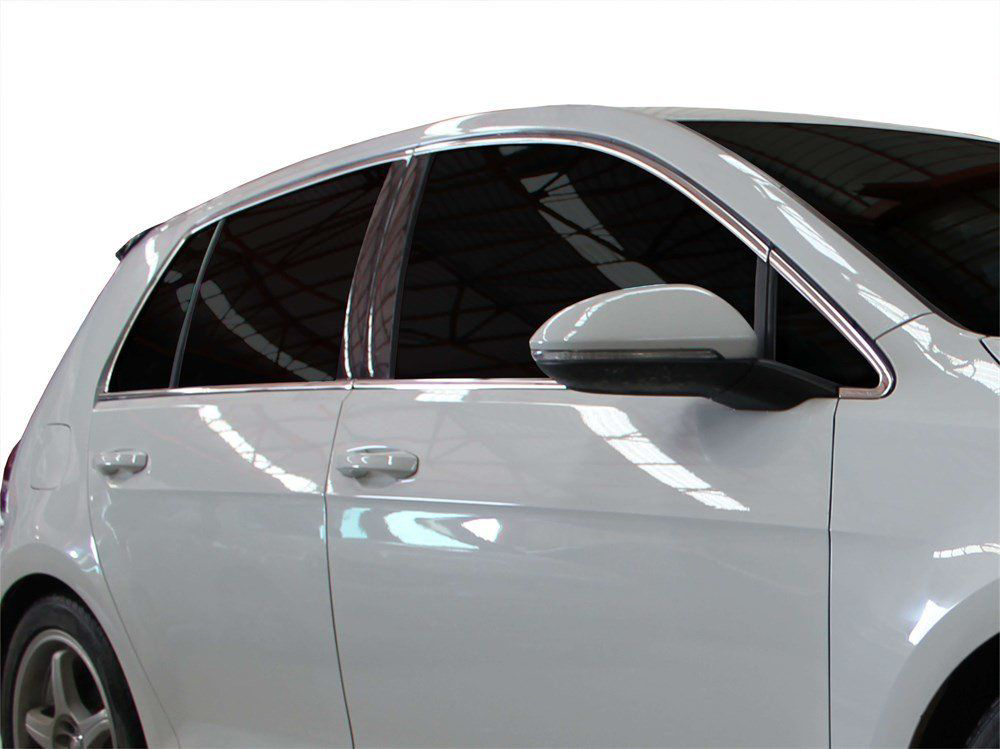 Volkswagen Golf Uyumlu 7 Cam Çerçevesi 10 Parça Krom 2013 Ve Sonr