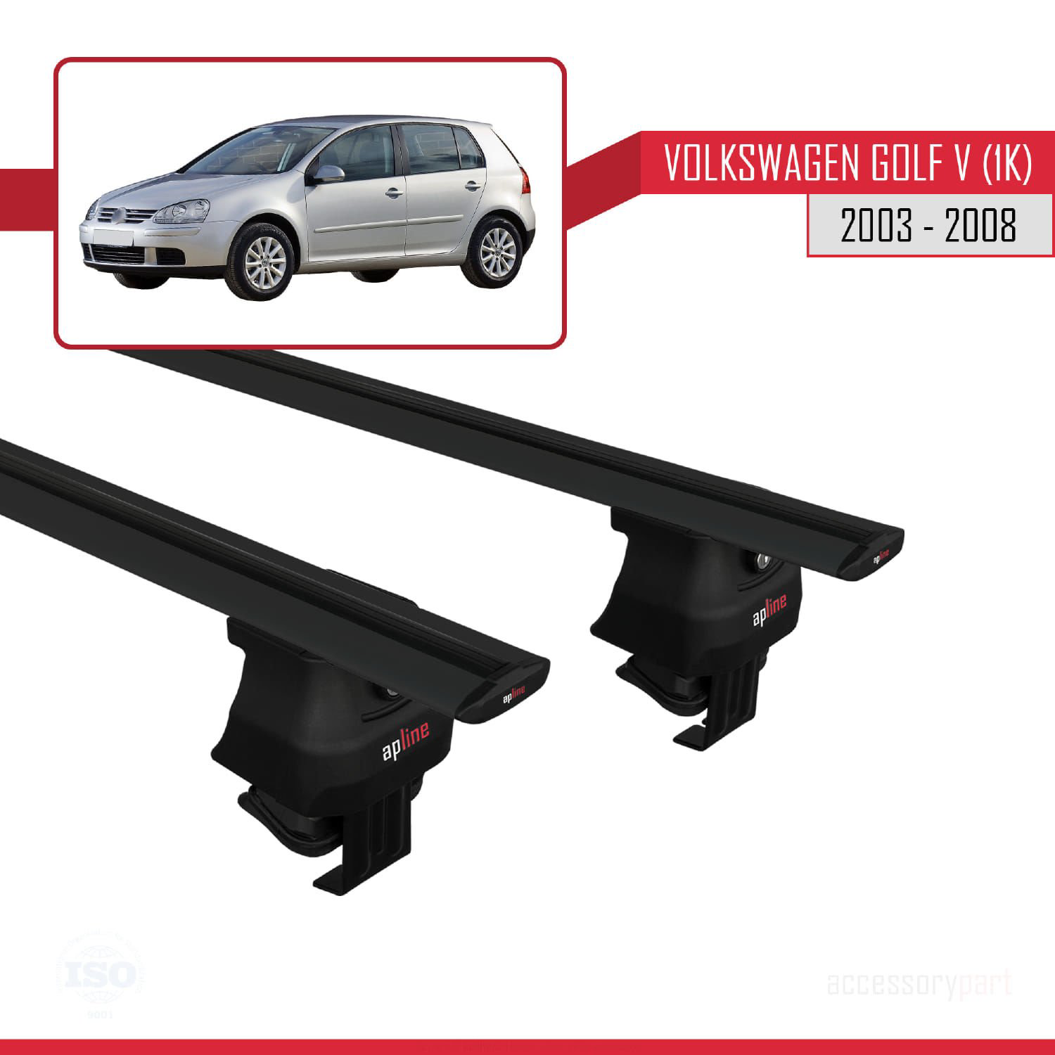 Volkswagen Golf V (1K) 2003-2008 Arası ile uyumlu ACE-4 Ara Atkı 