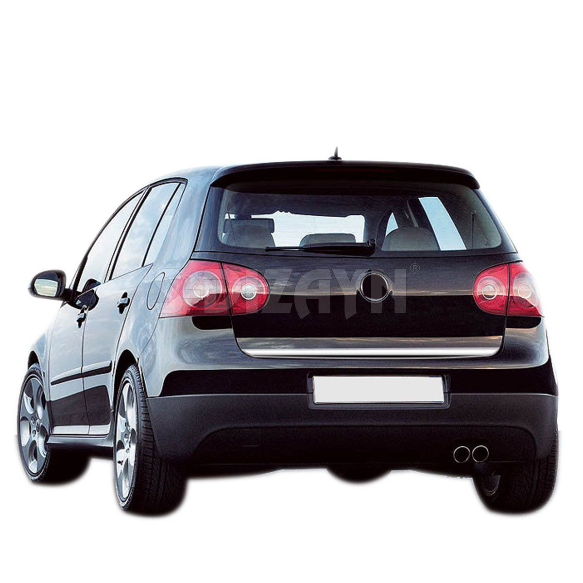 Volkswagen Golf Uyumlu 5 Krom Bagaj Alt Çıta 2004-2009 Volkswagen Golf Uyumlu 5 Krom Bagaj Alt Çıta 2004-2009