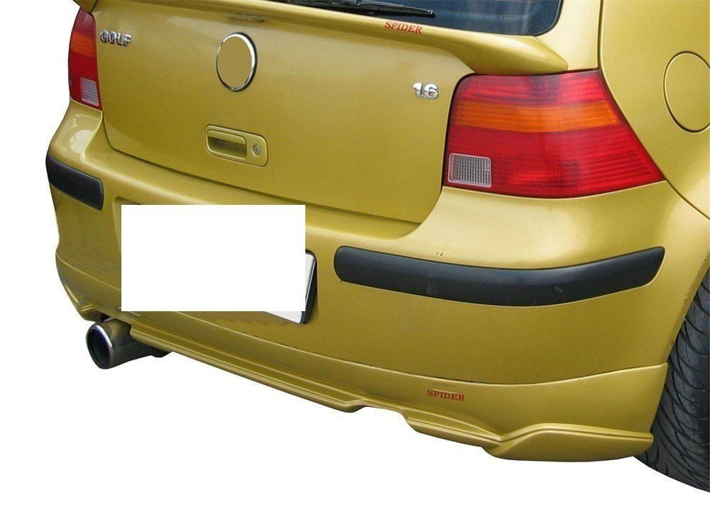Volkswagen Golf Uyumlu 4 Arka Tampon Altı Fiber 1998-2004