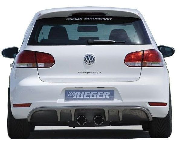 Volkswagen Golf Uyumlu 6 (2009-2012) Arka Tampon Eki - Difüzör (P Volkswagen Golf Uyumlu 6 (2009-2012) Arka Tampon Eki - Difüzör (P