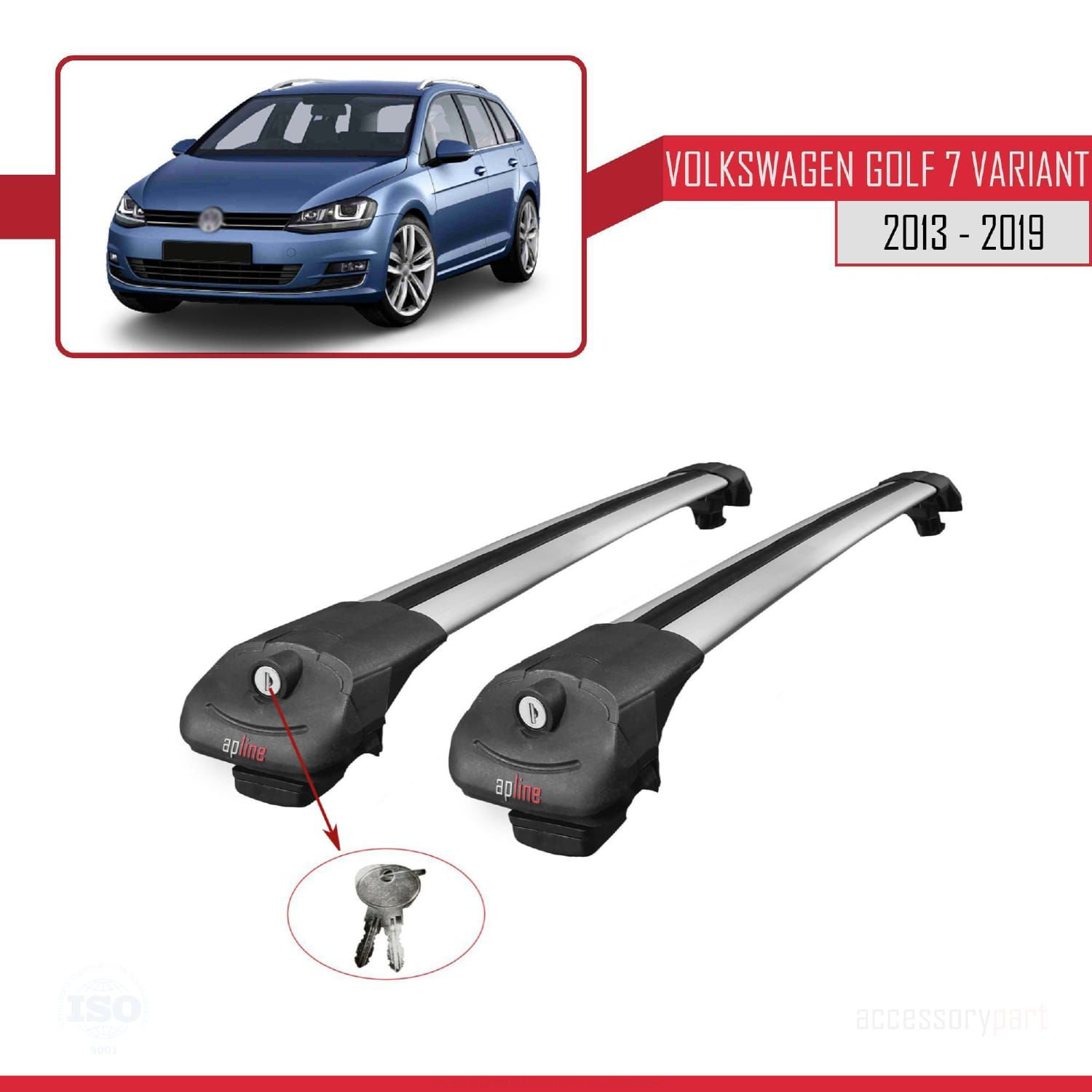Volkswagen Golf 7 VARIANT 2013-2019 Arası ile uyumlu ACE-1 Ara At