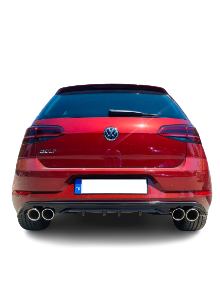 Volkswagen Golf Uyumlu 7,5 (2017-2019) Ps Style Arka Tampon - Dif