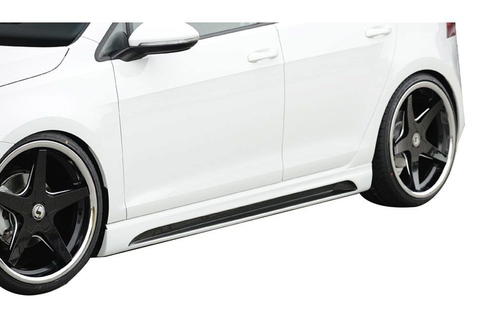 Volkswagen Golf Uyumlu 7 (2012-2019) Yan Marşpiyel Seti (Plastik)