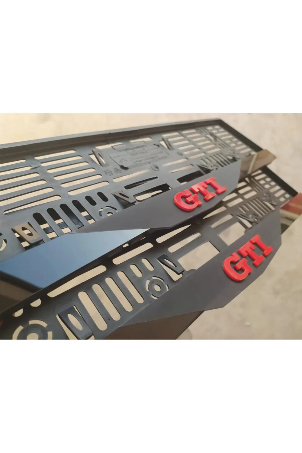 Volkswagen GTI  Uyumlu Takmatik Mat Pleksi Plakalık Ön Arka Takım