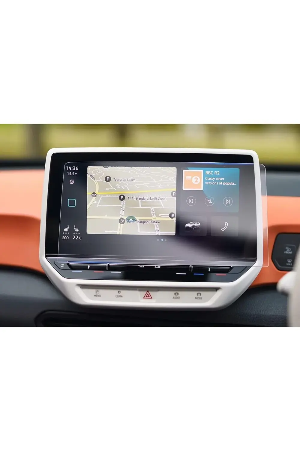 Volkswagen ID.3 10 inç Navigasyon Uyumlu 9H Nano Ekran Koruyucu M