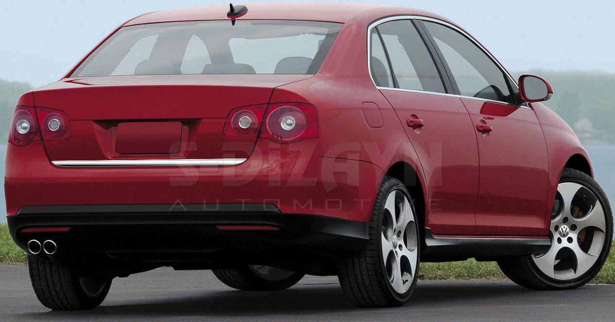 Volkswagen Jetta Uyumlu Krom Bagaj Alt Çıta 2006-2011 Volkswagen Jetta Uyumlu Krom Bagaj Alt Çıta 2006-2011