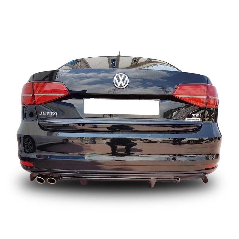 Volkswagen Jetta Uyumlu 6 (2015-2017) Makyajlı R Arka Tampon Eki Volkswagen Jetta Uyumlu 6 (2015-2017) Makyajlı R Arka Tampon Eki