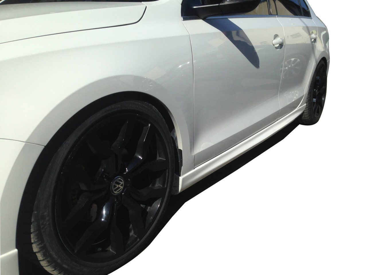 Volkswagen Jetta Uyumlu (2010-2017) R Model Yan Marşpiyel Seti (P