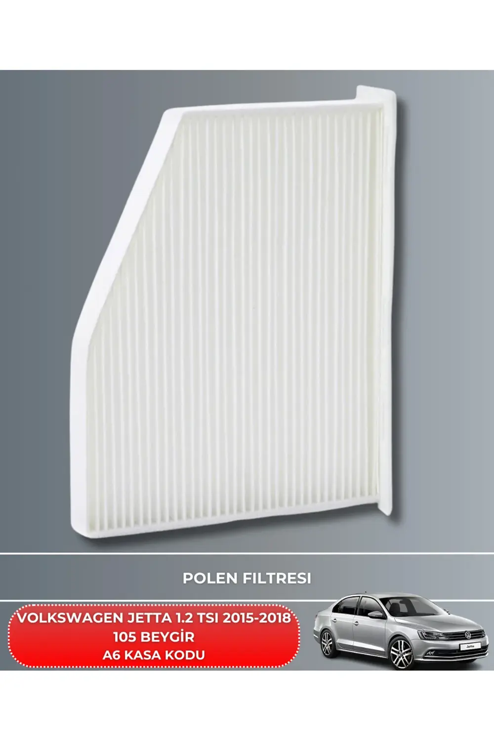 VOLKSWAGEN JETTA 1.2 TSI 2015-2016-2017-2018 105 BEYGİR FİLTRE -