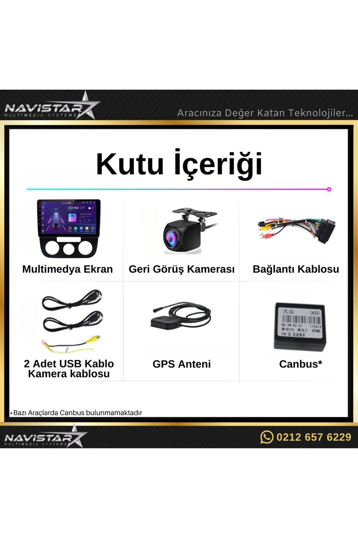 Volkswagen Jetta 2 64gb Android 13 Kablosuz Carplay 2005-2010 Nav