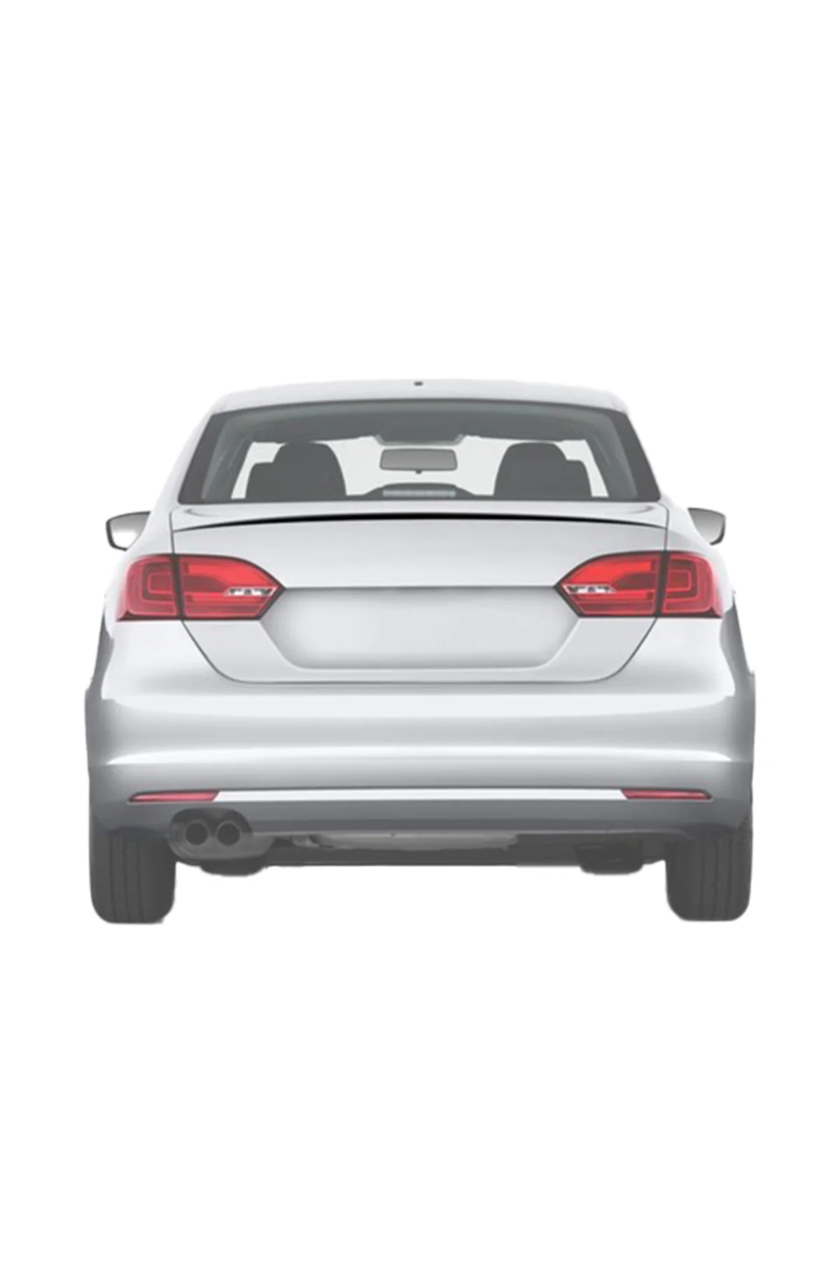 Volkswagen Jetta 2006-2010 Piano Black Spoiler