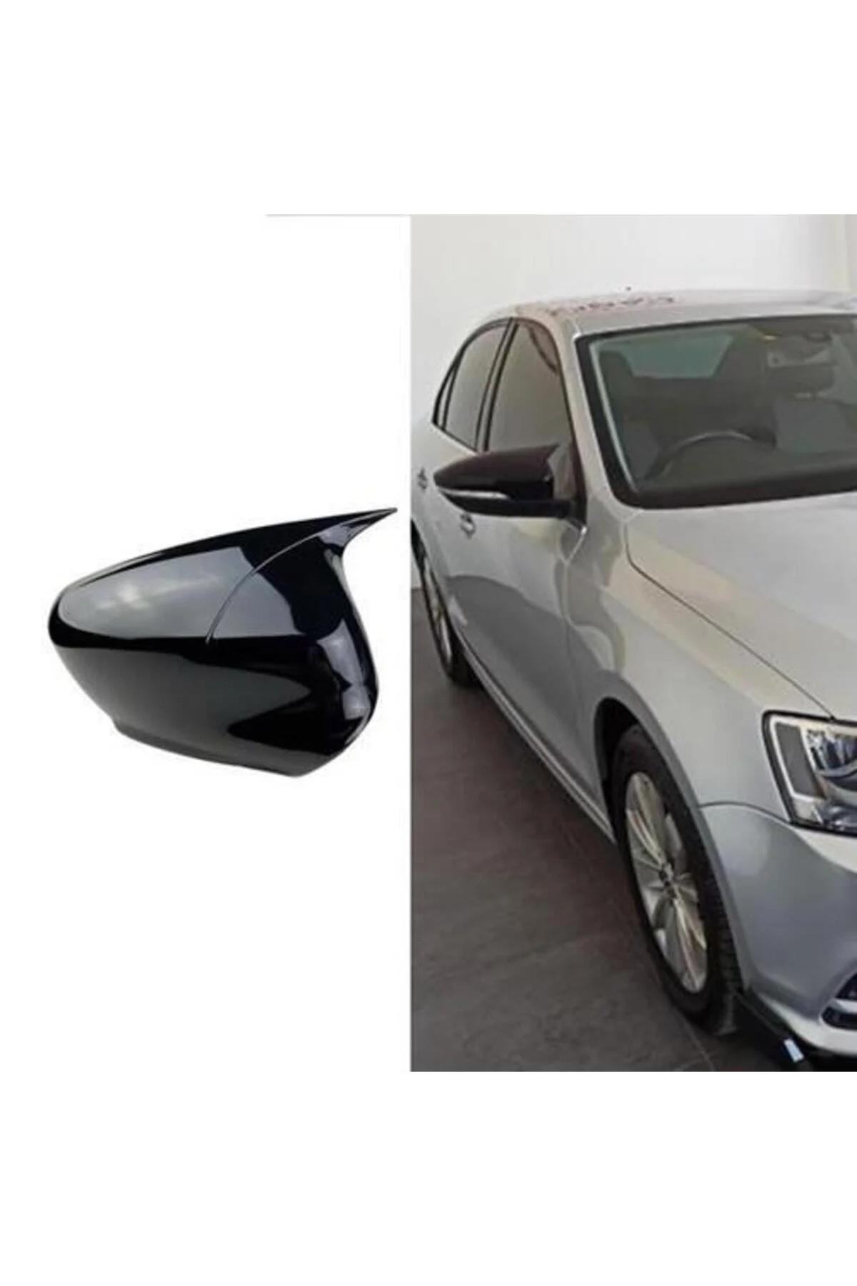 Volkswagen Jetta 2010-2018 Yarasa Ayna Kapağı Uyumlu