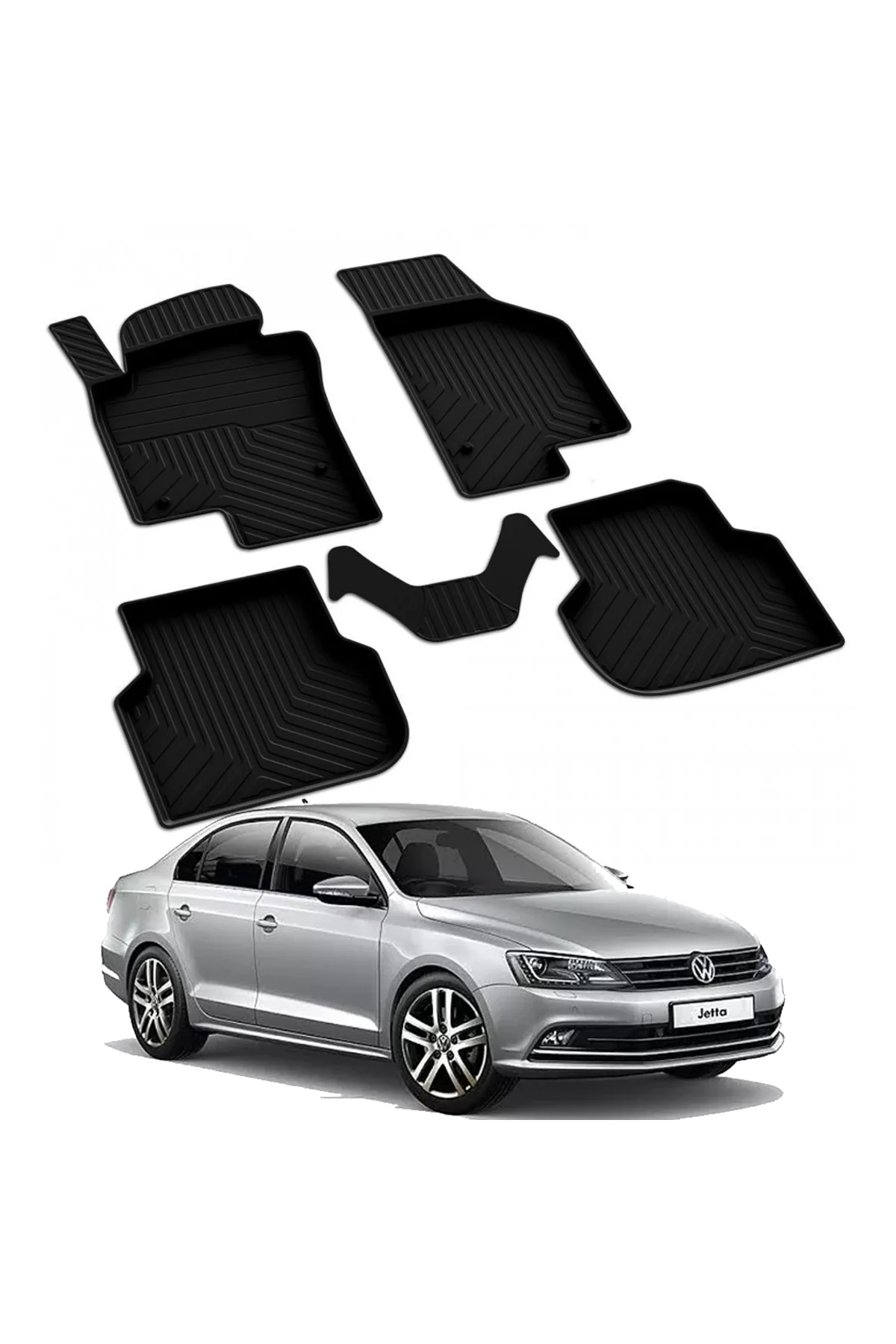 VOLKSWAGEN JETTA 6 2011-2018 Model Yılları İçin Uyumlu Yeo 4D Havuzlu Paspas Takımı Fiyatı, Yorumları ve Özellikleri