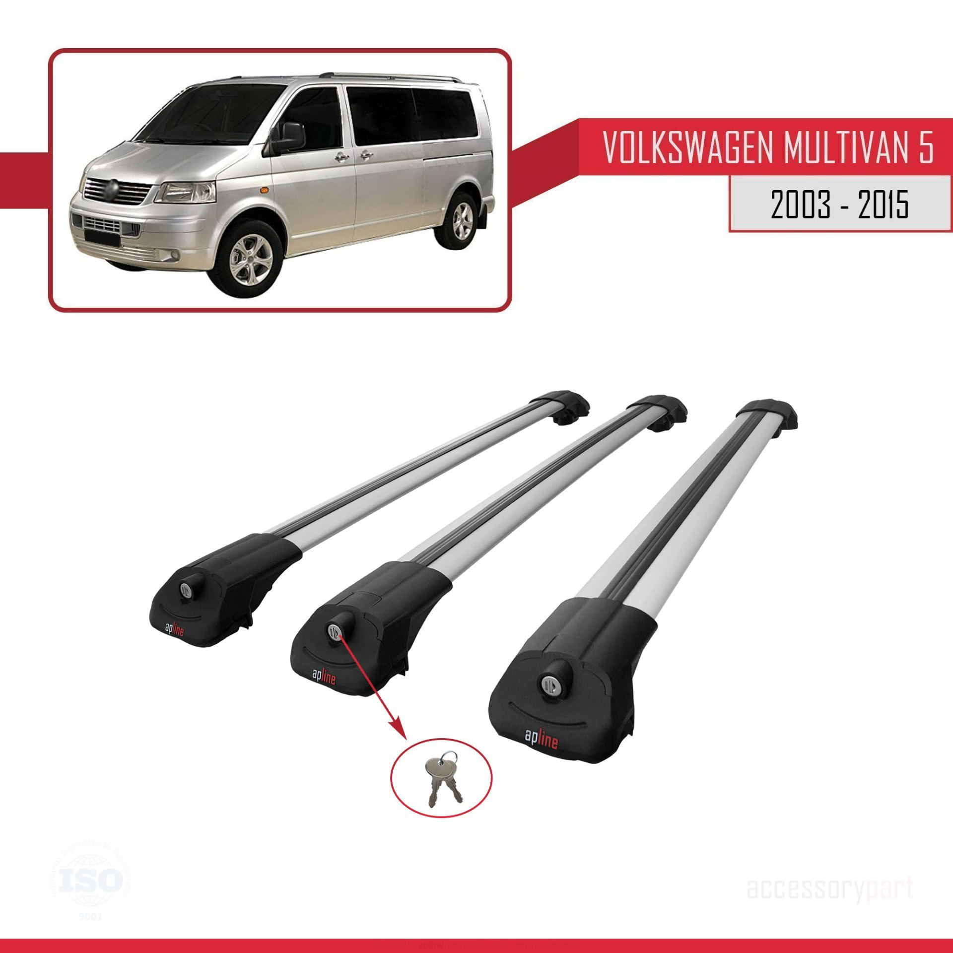 Volkswagen Multivan (T5) 2003-2015 Arası ile uyumlu ACE-1 Ara Atk