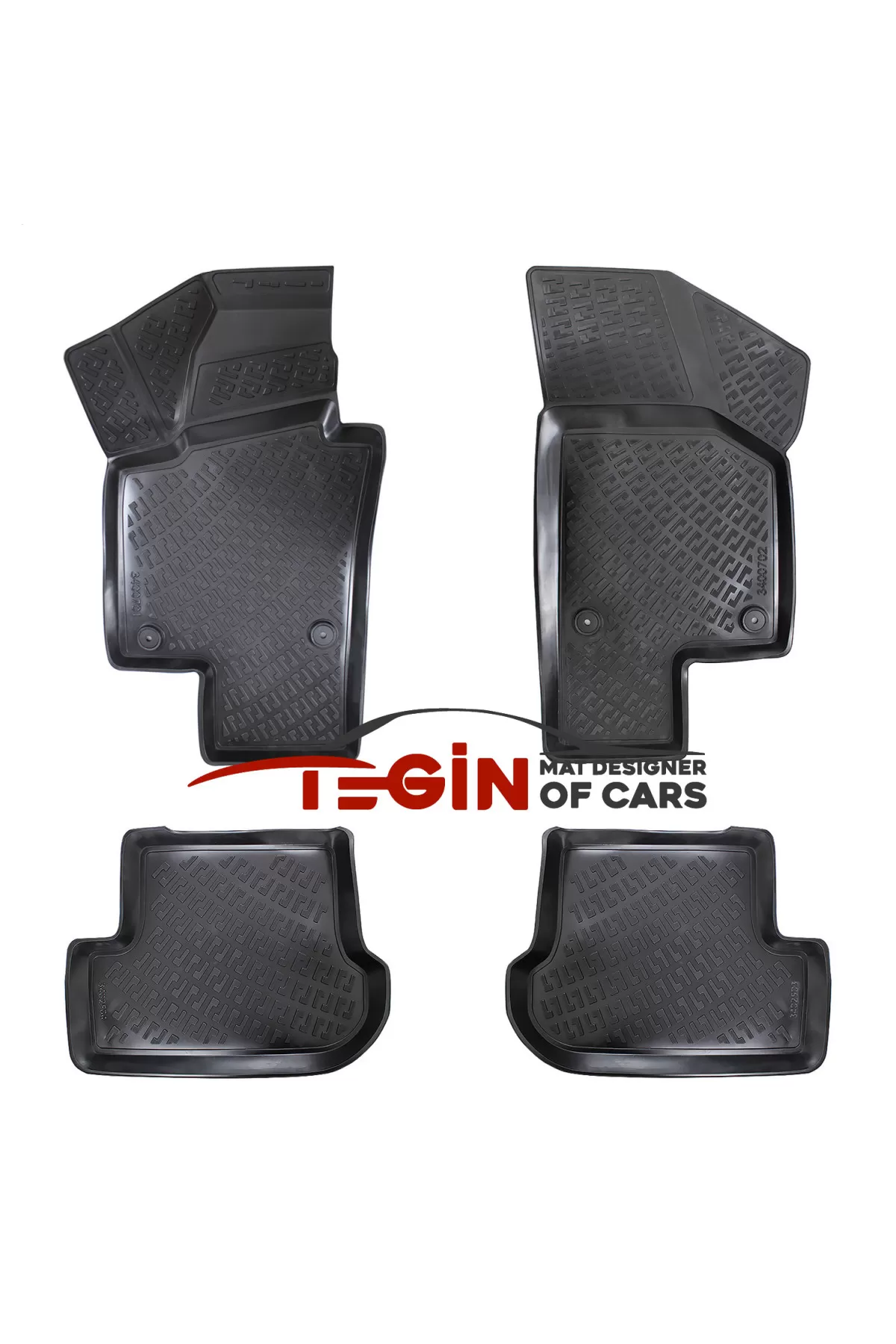 Volkswagen New Beetle 2004 Bagaj Havuzu + Siyah 3D Paspas