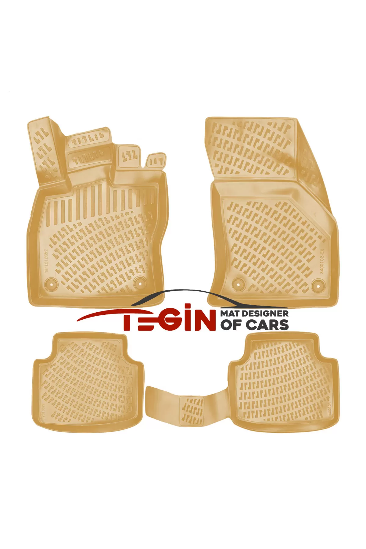 Volkswagen Passat B8 Impression Cepli 2023 Bagaj Havuzu + Bej 3D 