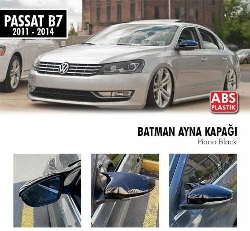 Volkswagen Passat Uyumlu B7 (2011-2014) Batman Yarasa Ayna Kapağı