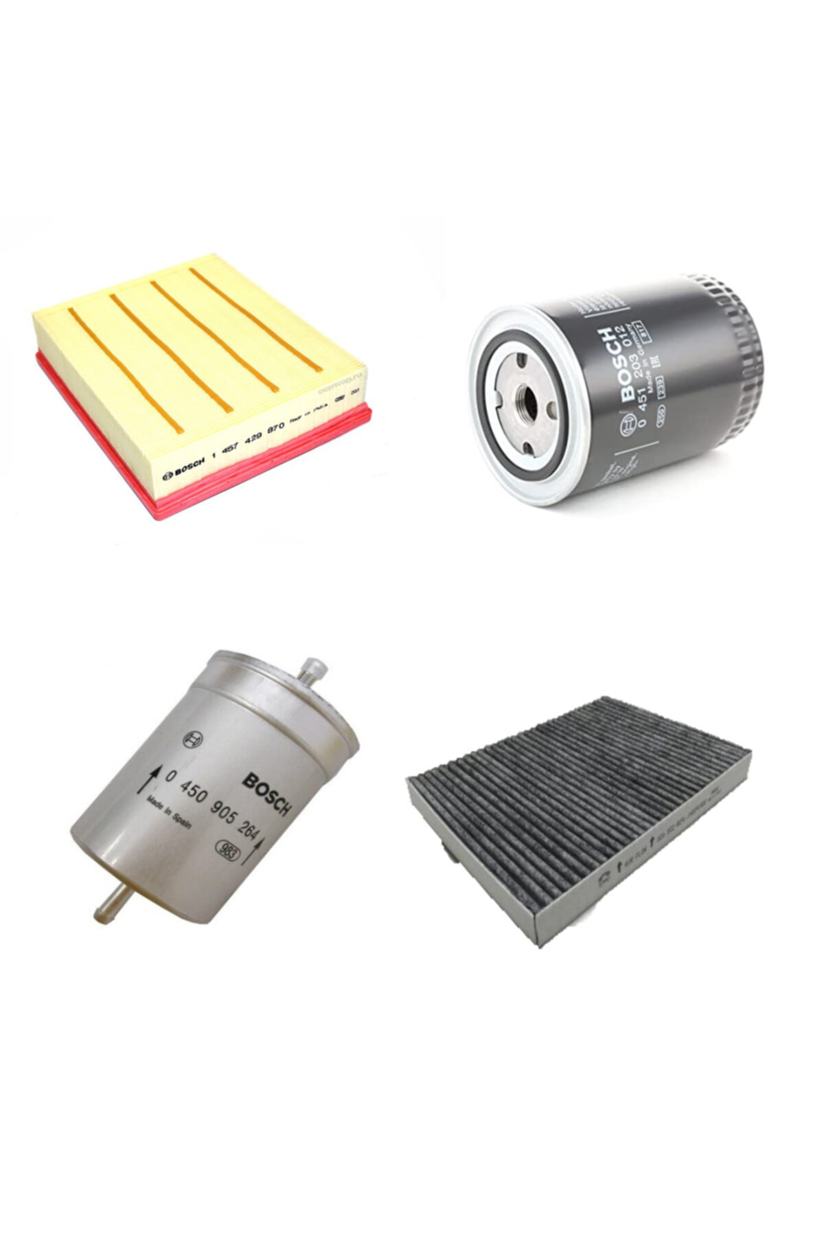 Bosch Volkswagen Passat 1.8 T 2001 2005 Benzinli Hava Yağ F Yakit Polen