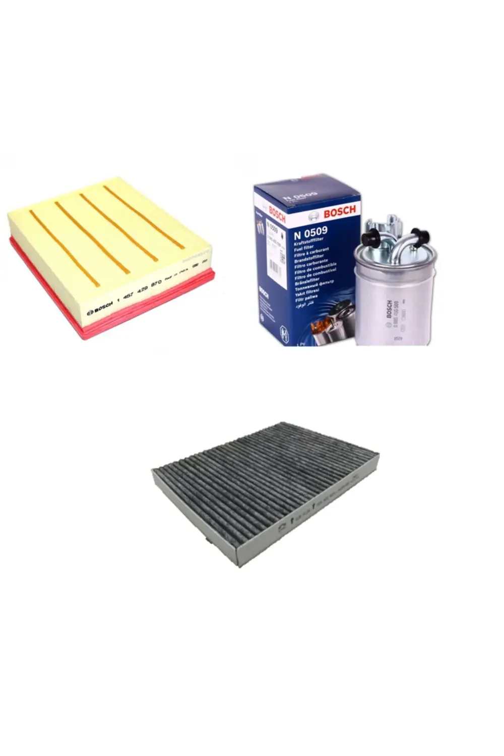 Volkswagen Passat 1.9 Tdı 2001-2005 Dizel Hava + Yağ Filtre + Pol