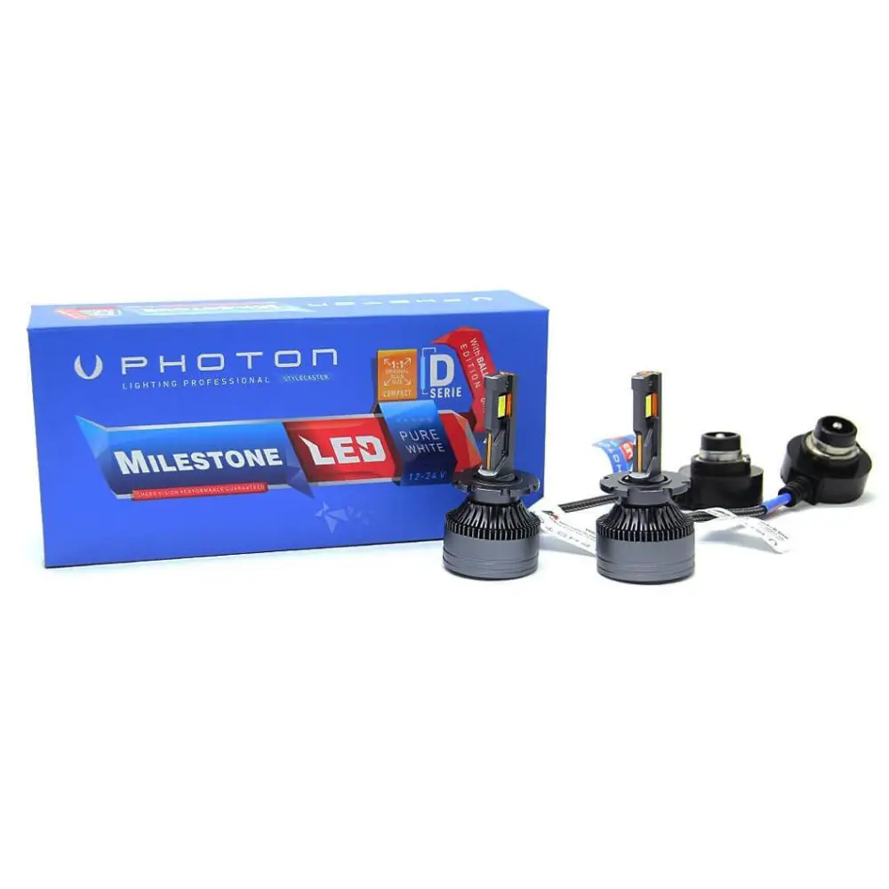 VOLKSWAGEN Passat 1997-2000 ile uyumlu Photon Milestone D2S LED 2