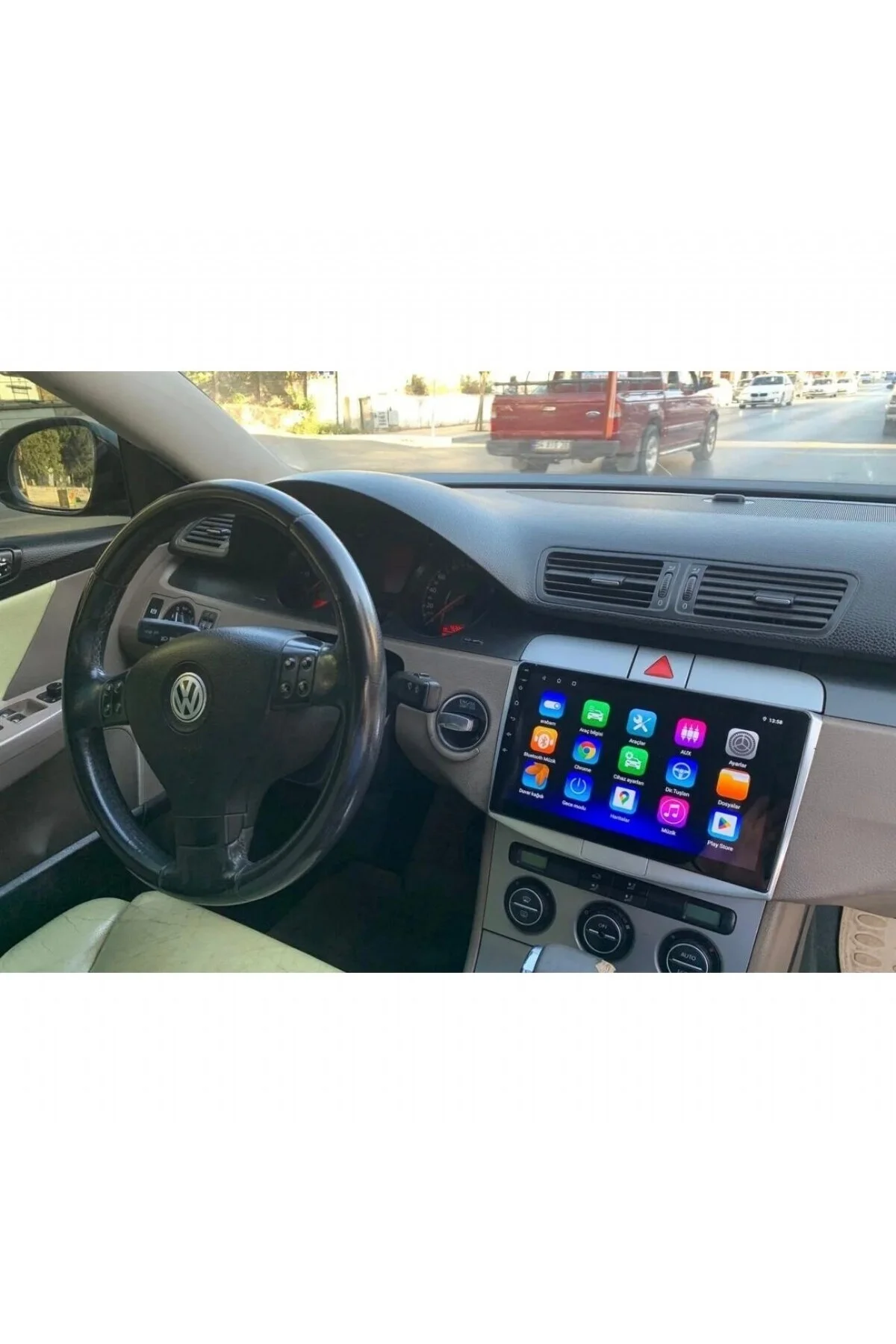 VOLKSWAGEN PASSAT 2006-2014 B6-B7 CC ANDROİD CARPLAY MULTİMEDYA KAMERA 2/32GB