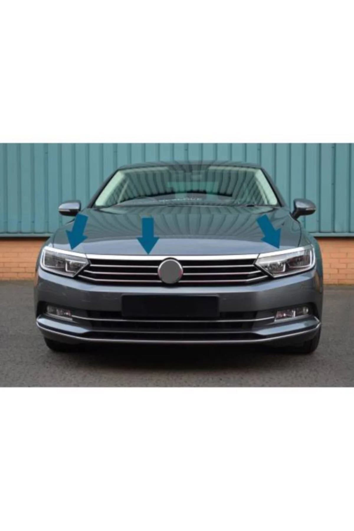 Volkswagen Passat B8 2015-2018 Far Kaşı 3lü Uyumlu Volkswagen Passat B8 2015-2018 Far Kaşı 3lü Uyumlu