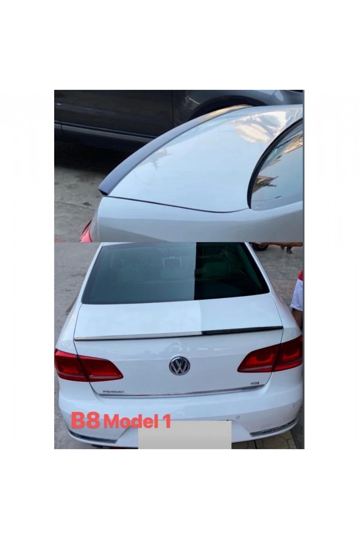 VOLKSWAGEN PASSAT B8 MODEL 1 BOYALI PLASTİK SPOİLER VOLKSWAGEN PASSAT B8 MODEL 1 BOYALI PLASTİK SPOİLER