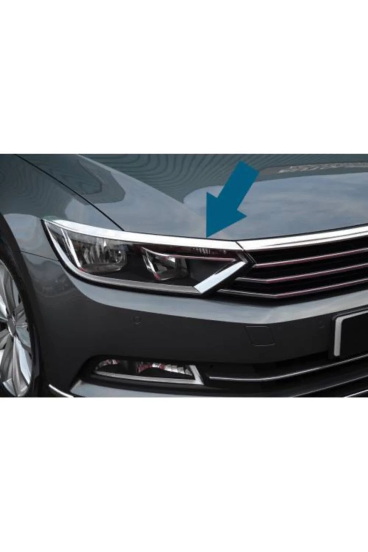 Volkswagen Passat B8 2015-2018 Far Kaşı 3lü Uyumlu Volkswagen Passat B8 2015-2018 Far Kaşı 3lü Uyumlu