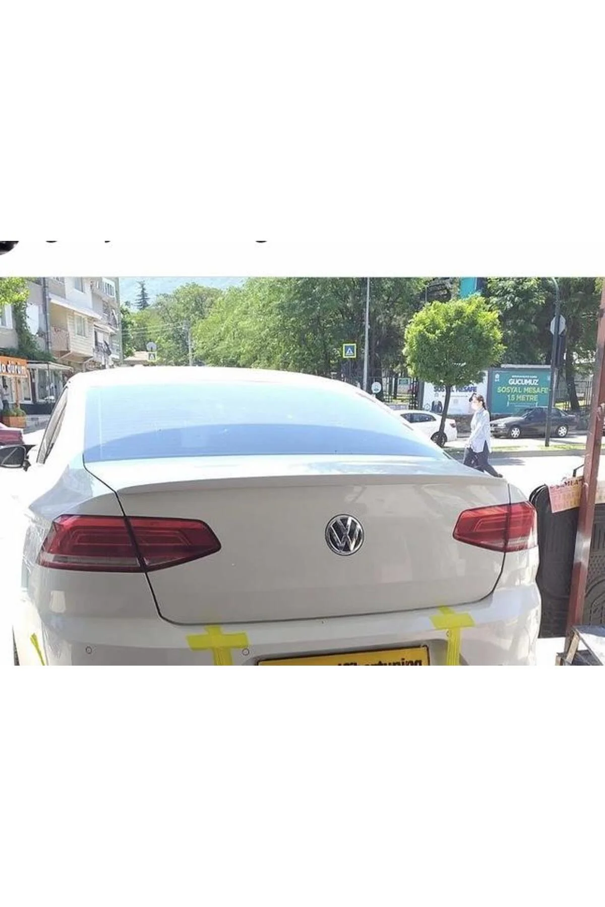 VOLKSWAGEN PASSAT B8.5 2019- ASTARLI İNCE ANATOMİK SPOİLER