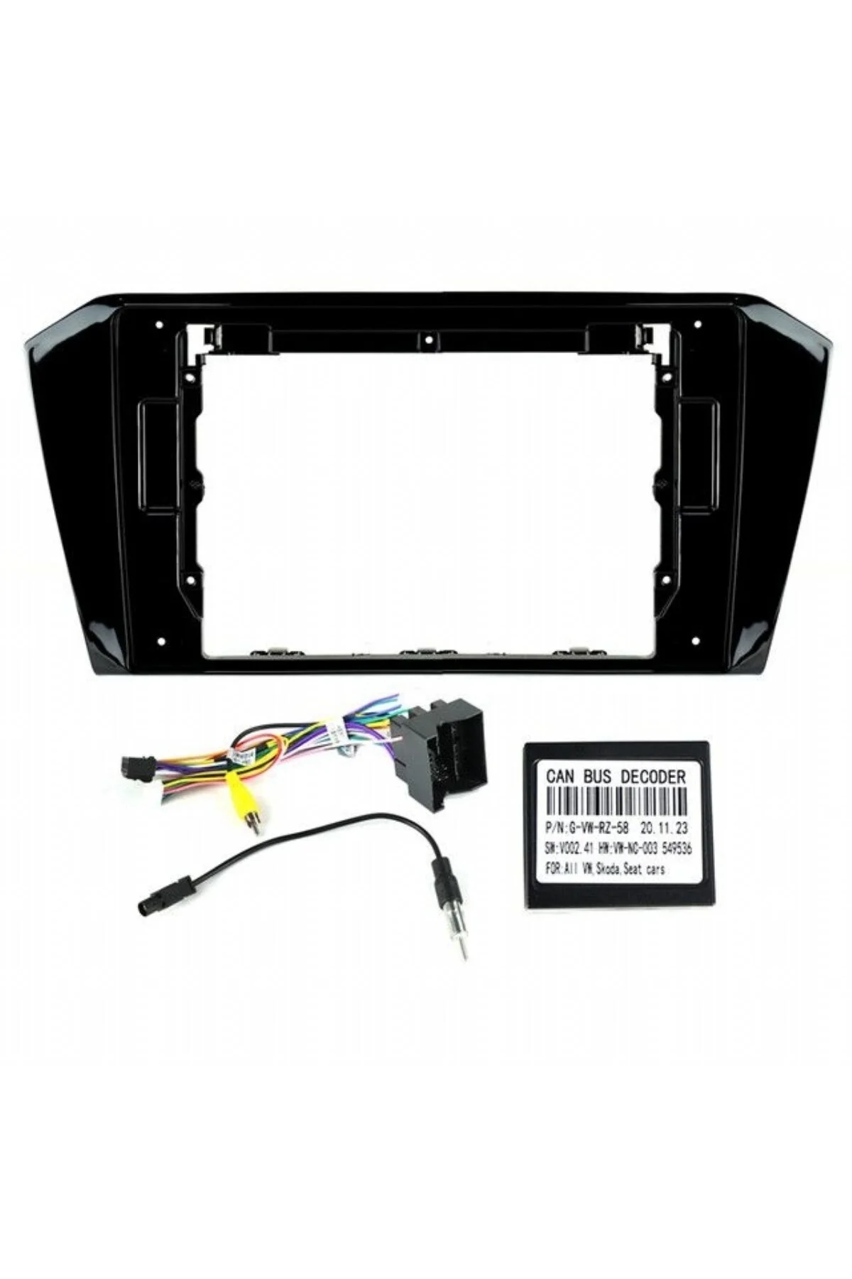 VOLKSWAGEN PASSAT B8 PİANO BLACK ANDROİD TEYP ÇERÇEVE (10 INCH) - SOKET - CANBUS VOLKSWAGEN PASSAT B8 PİANO BLACK ANDROİD TEYP ÇERÇEVE (10 INCH) - SOKET - CANBUS