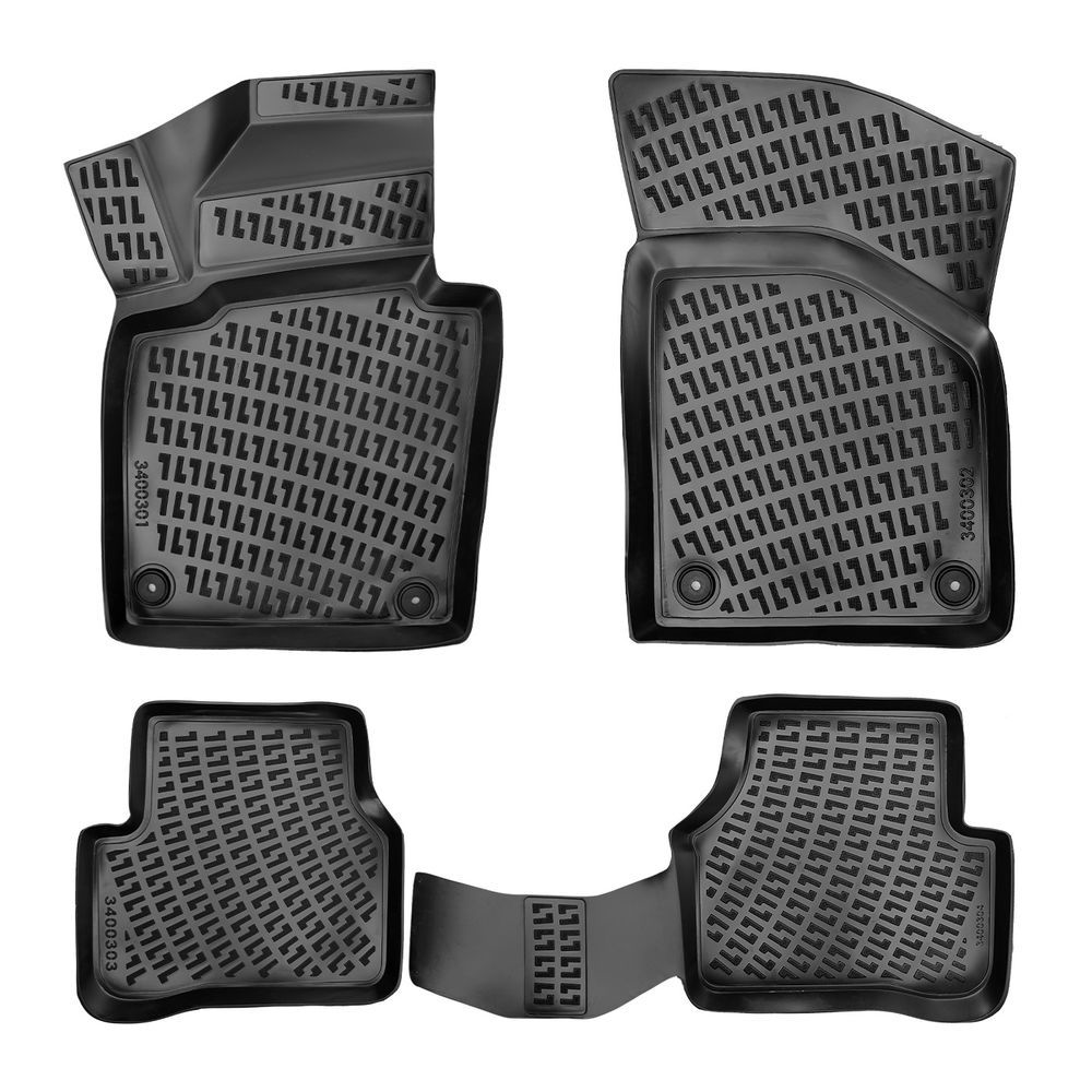 Volkswagen Passat Uyumlu B6 2005-2010 3D Havuzlu Siyah Paspas Set