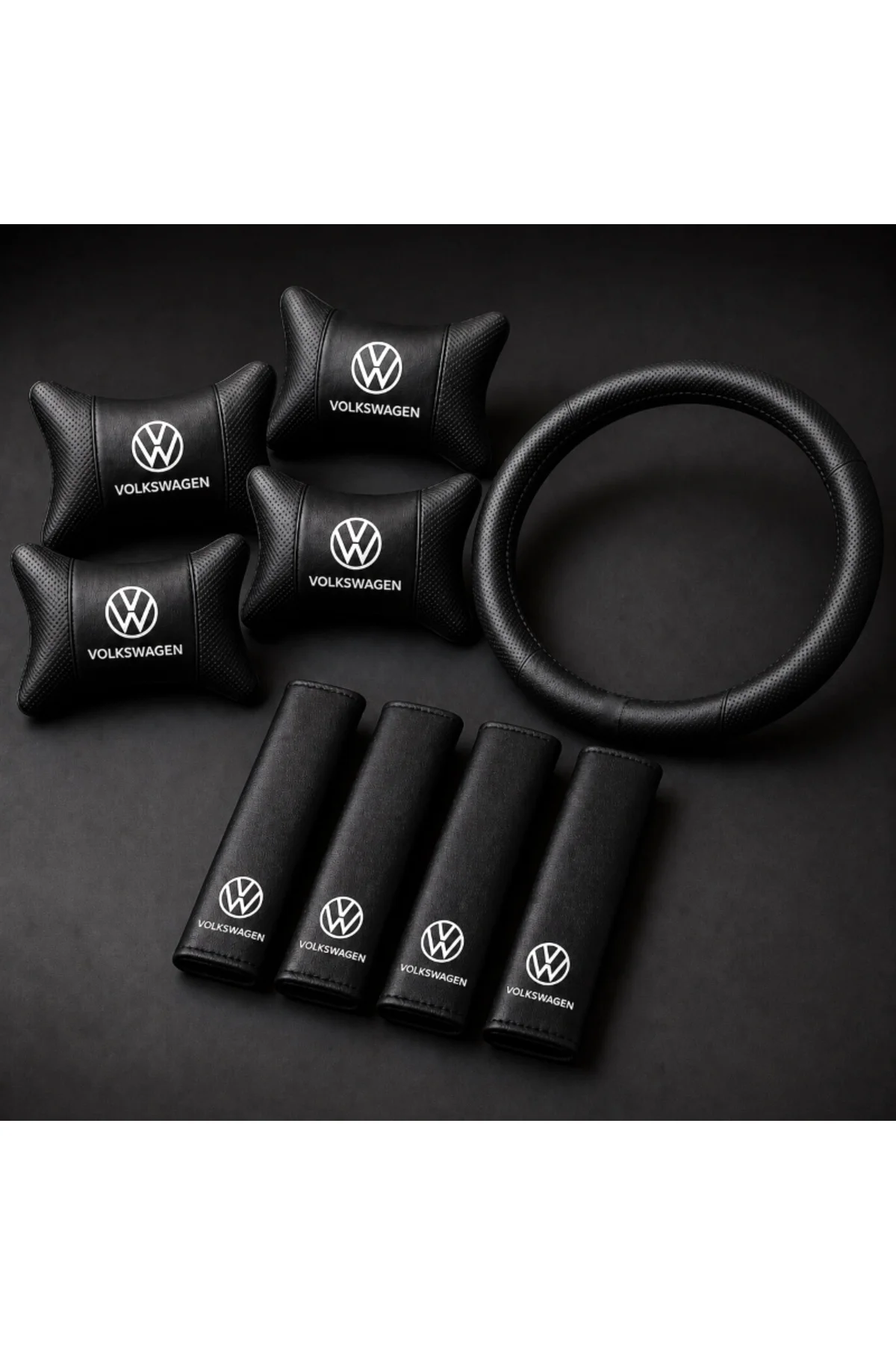 Volkswagen Polo 2002-2008 9 Parça Premium Konfor Seti Yastık-kemer-kılıf Hediye - Görsel 4