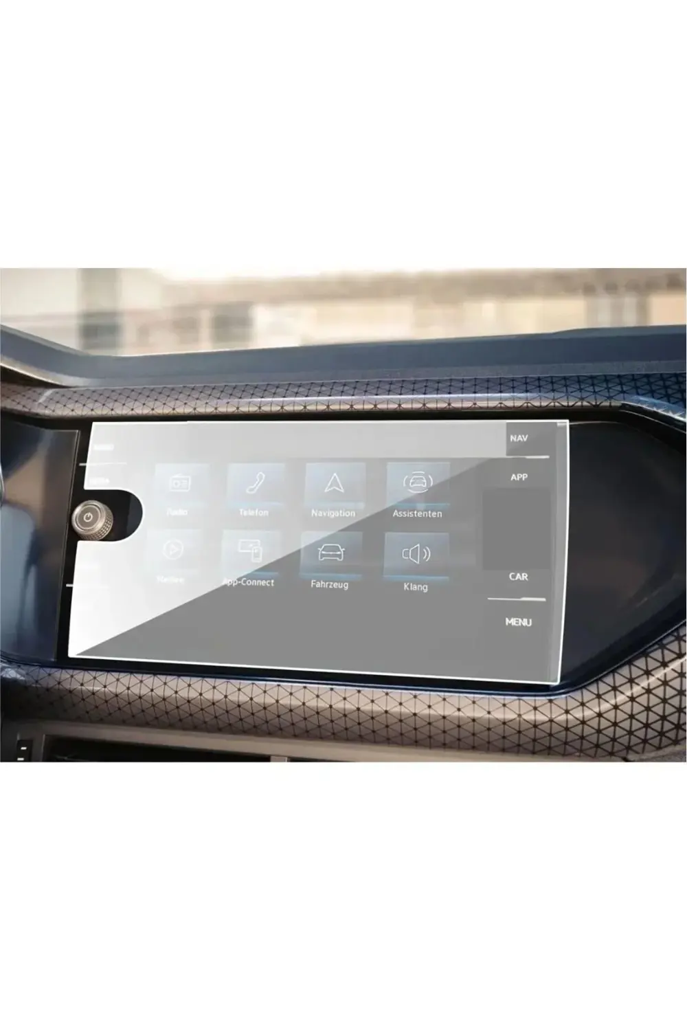 Volkswagen Polo 8 inç Fiziksel tek tuş Uyumlu Multimedya 9H Nano