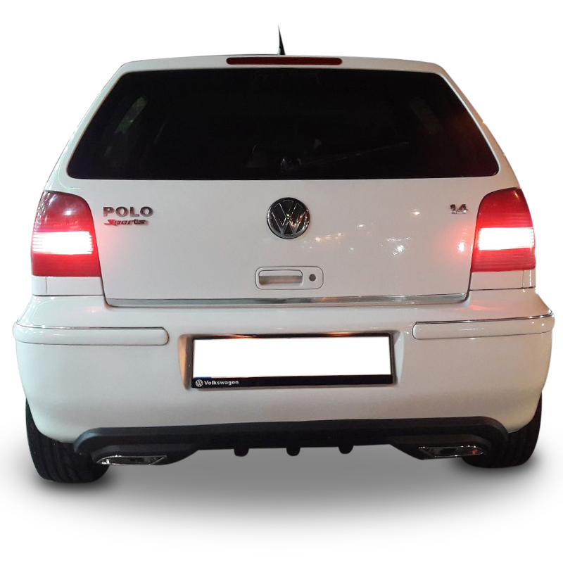Volkswagen Polo Uyumlu 1999-2002 Egzoz Görünümlü Universal Difüzö