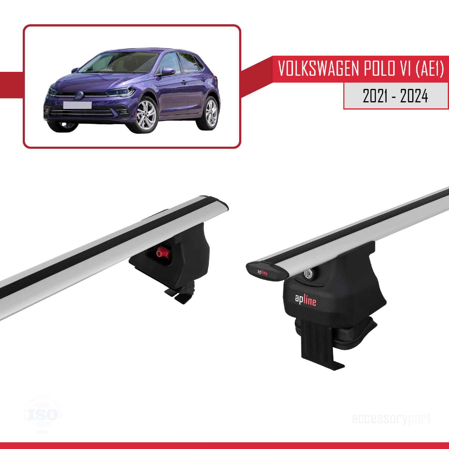 Volkswagen Polo VI (AE1) 2021 ve Sonrası ile uyumlu ACE-4 Ara Atk