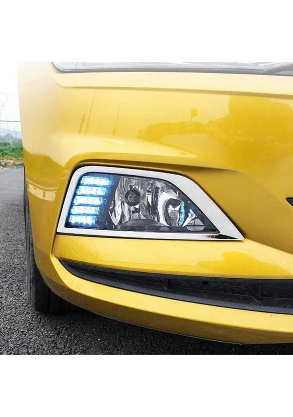 Volkswagen Polo Uyumlu Sis Farı Çerçevesi -2017 Paslanmaz Çelik P