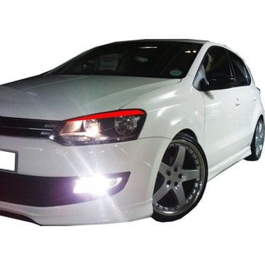 Volkswagen Polo Uyumlu 3 Far Kaşı (Hatchback) 2 Parça Fiber 1994-